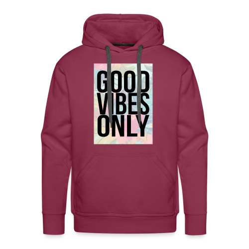 good vibes only tropical - Men's Premium Hoodie