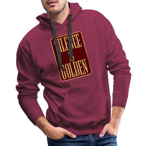 Silence Is Golden - Men's Premium Hoodie