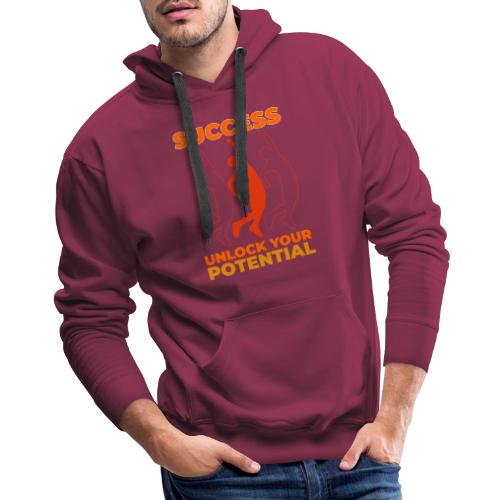 Unlock Success - Men's Premium Hoodie