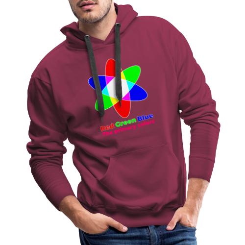 Primary colors: RGB Origins - Men's Premium Hoodie