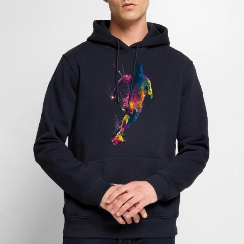 Soccer: Kick of Colors - Men's Premium Hoodie