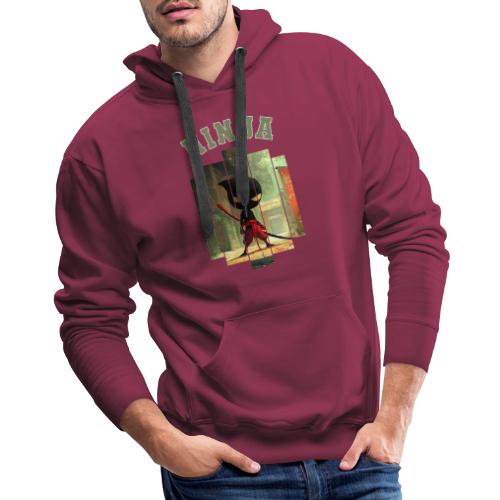 Cute Ninja Attack - Men's Premium Hoodie