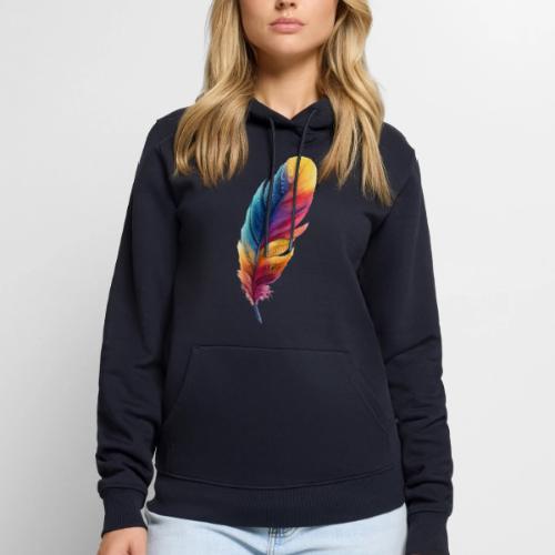Rainbow Flight Feather - Men's Premium Hoodie
