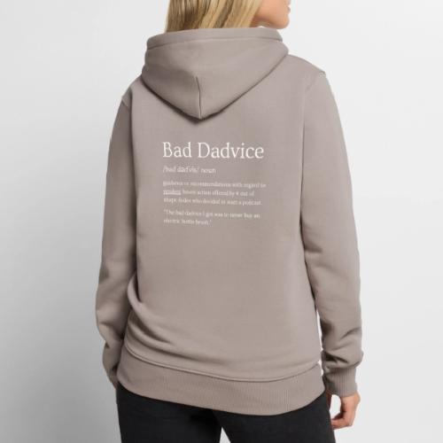 Bad Dadvice Definition - Men's Premium Hoodie