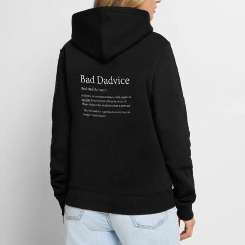 Bad Dadvice Definition - Men's Premium Hoodie