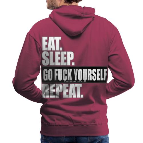 eat sleep… - Men's Premium Hoodie