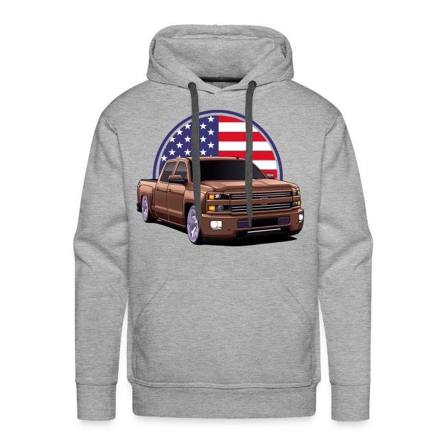 Silverado Truclk USA Flag