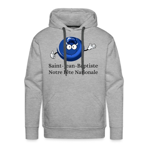 Bleuet Saint Jean Baptiste Notre Fete Nationale - Men's Premium Hoodie