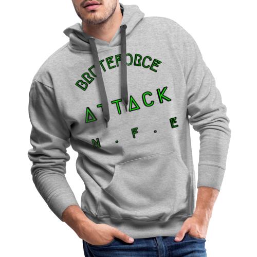 BRUTEFORCE ATTACK - Men's Premium Hoodie