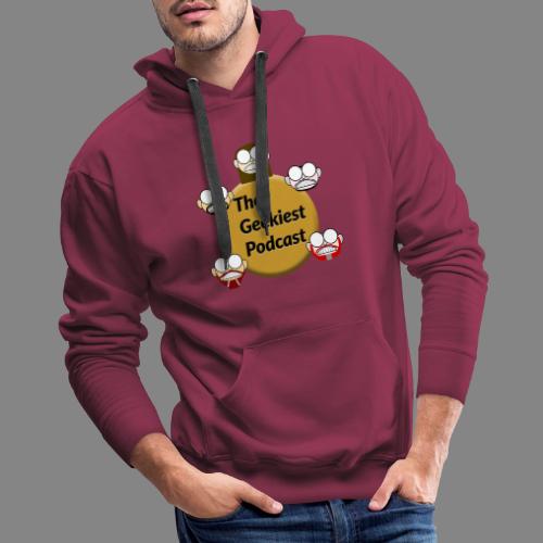 The Geekiest Podcast Logo - Men's Premium Hoodie