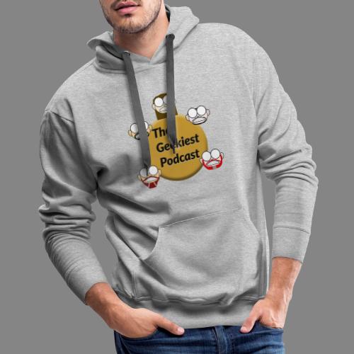 The Geekiest Podcast Logo - Men's Premium Hoodie