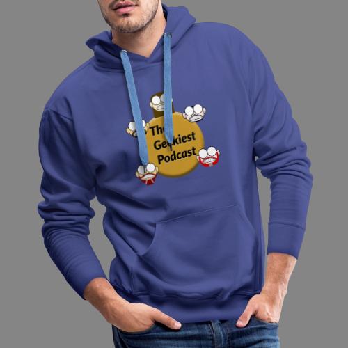 The Geekiest Podcast Logo - Men's Premium Hoodie