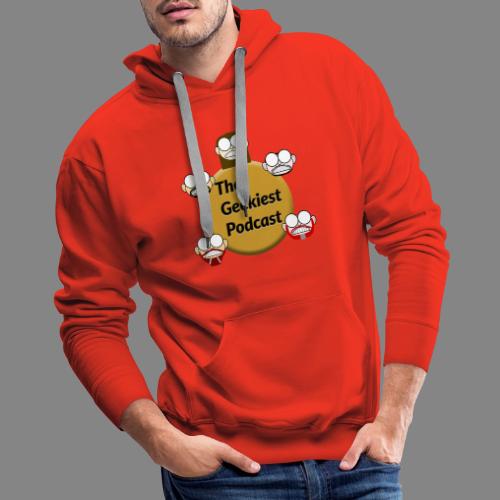 The Geekiest Podcast Logo - Men's Premium Hoodie