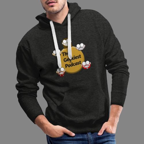 The Geekiest Podcast Logo - Men's Premium Hoodie