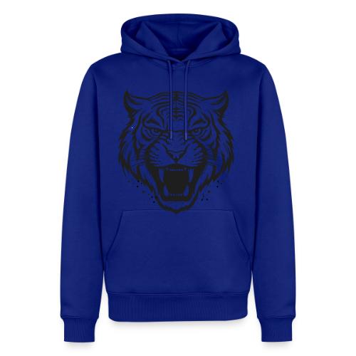 Wild Tiger Fashion, the fury of the feline tiger. - Men's Premium Hoodie