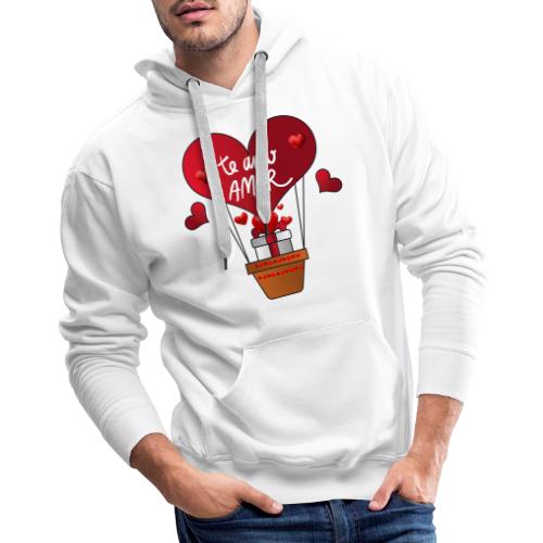 Fashion Valentine's Day Hearts, Gifts February 14 - Men's Premium Hoodie