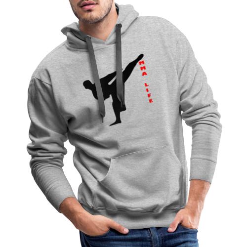 Mixed Martial arts such as MMA, BJJ by MMA LIFE - Men's Premium Hoodie