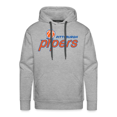 Pittsburgh Pipers - on Gray - Men's Premium Hoodie