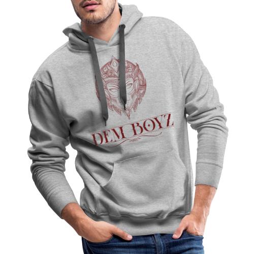 DemBoyz Full Logo (Red Edition) - Men's Premium Hoodie