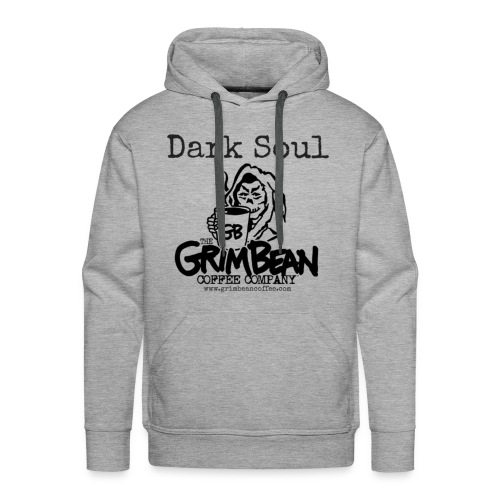Grim Bean Coffee Company Dark Soul - Men's Premium Hoodie