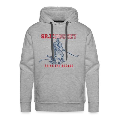 SRJC Hockey - Bring the Ruck (red/navy) - Men's Premium Hoodie
