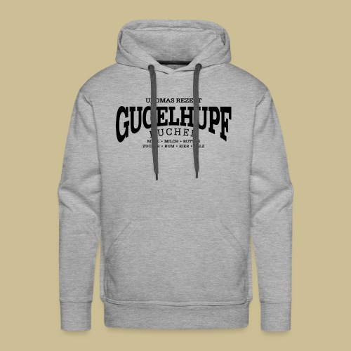 Gugelhupf (black) - Men's Premium Hoodie