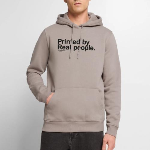 Printed in black - Men's Premium Hoodie