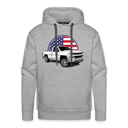 Silverado 4x4 Off Road Truck USA - Men's Premium Hoodie