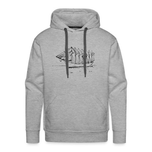 Seven-mast yacht - Men's Premium Hoodie