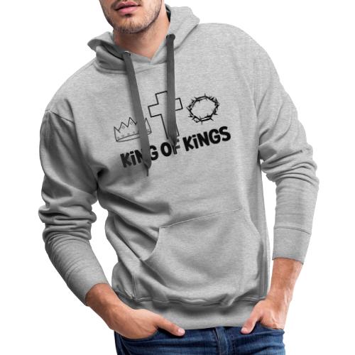 King of Kings – Bold Christian Faith Apparel - Men's Premium Hoodie
