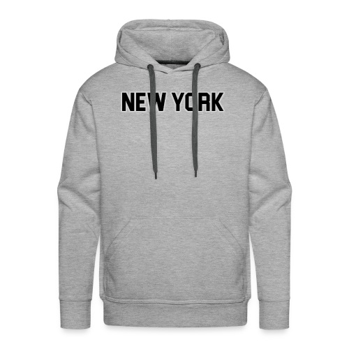 New York Yankee - Black - Men's Premium Hoodie