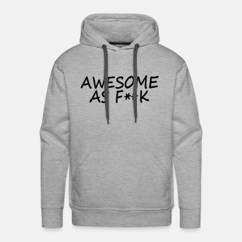 Awesome as f K ats - Premium hoodie for men
