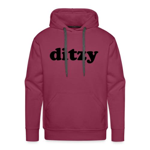 Funny Quotes - Ditzy - Men's Premium Hoodie