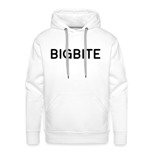 BIGBITE logo red (USE) - Men's Premium Hoodie