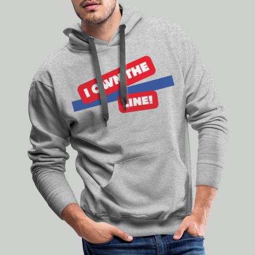 I OWN THE BLUE LINE - Men's Premium Hoodie