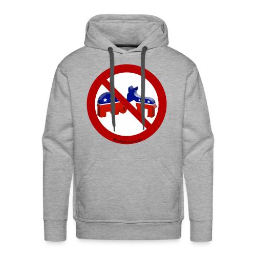 No Republicans or Democrats - Men's Premium Hoodie