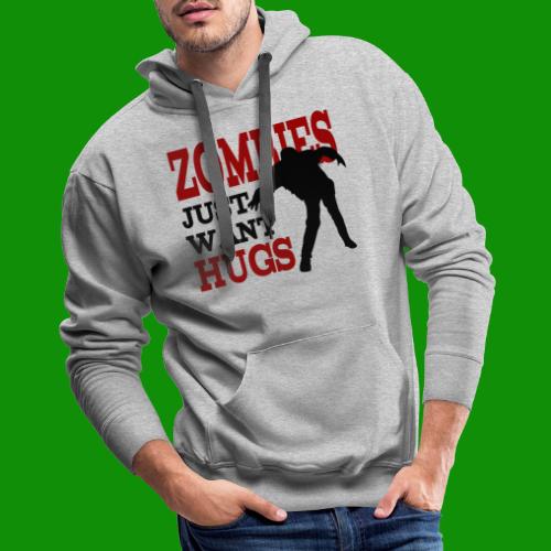 Zombie Hugs - Men's Premium Hoodie