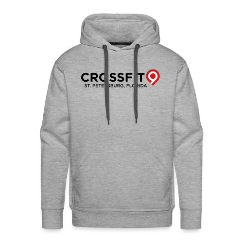 CrossFit9 Classic (Black) - Men's Premium Hoodie