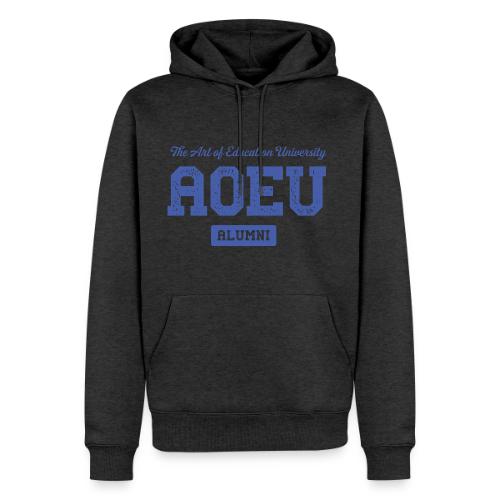 AOEU Alumni Collegiate Lockup (Dark Blue) - Men's Premium Hoodie