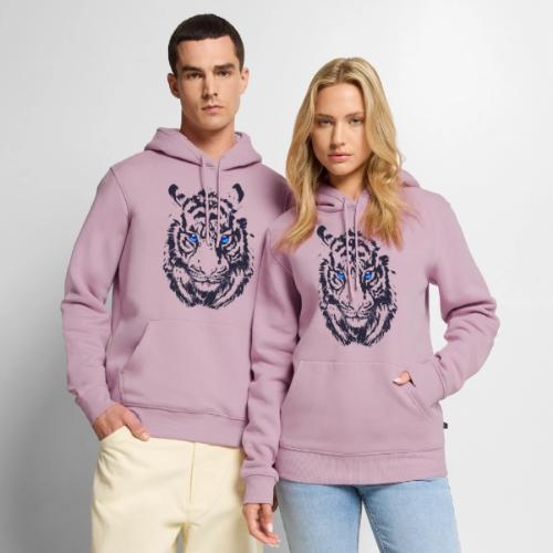 Tiger Head - Tiger Artwork - Wildlife Big Cats - Men's Premium Hoodie