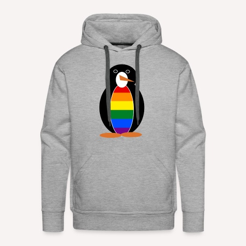 Gay Pride Penguin - Men's Premium Hoodie