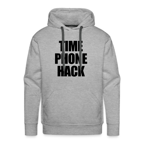 Time Phone Hack - Men's Premium Hoodie