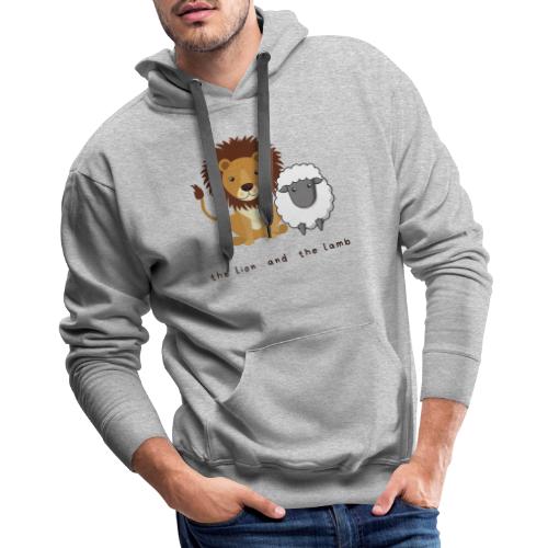 The Lion and the Lamb Shirt - Men's Premium Hoodie