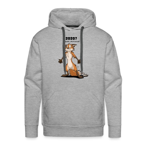 2020? Going great... (for bright backgrounds) - Men's Premium Hoodie