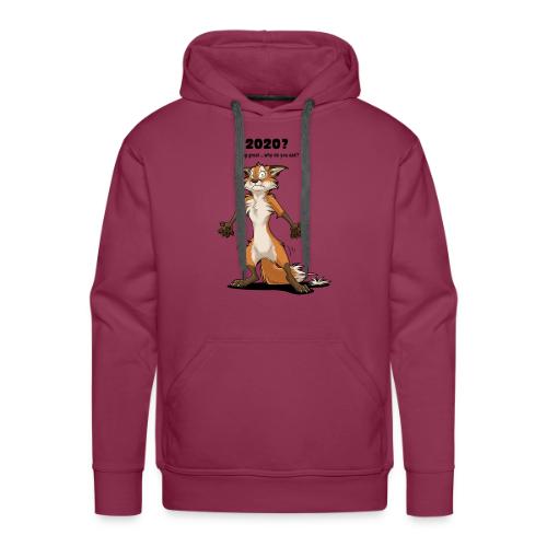 2020? Going great... (for bright backgrounds) - Men's Premium Hoodie