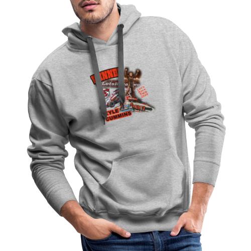 Kyle Cummins #LetsRaceTwo Winner - Men's Premium Hoodie