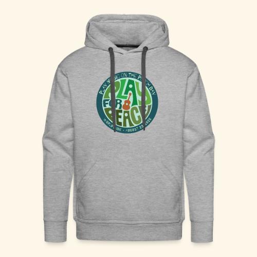 PLAY FOR PEACE GREEN - Men's Premium Hoodie