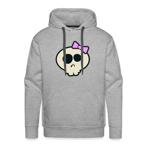 Cute Skull Lavender - Men's Premium Hoodie