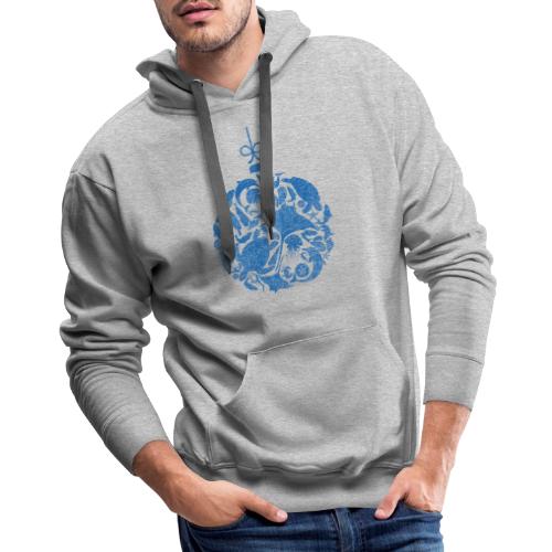 Coastal Christmas Ornament - Men's Premium Hoodie