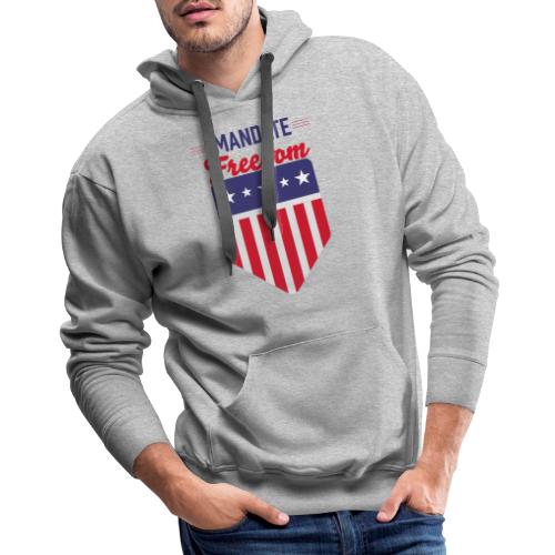 Mandate Freedom (light) - Men's Premium Hoodie